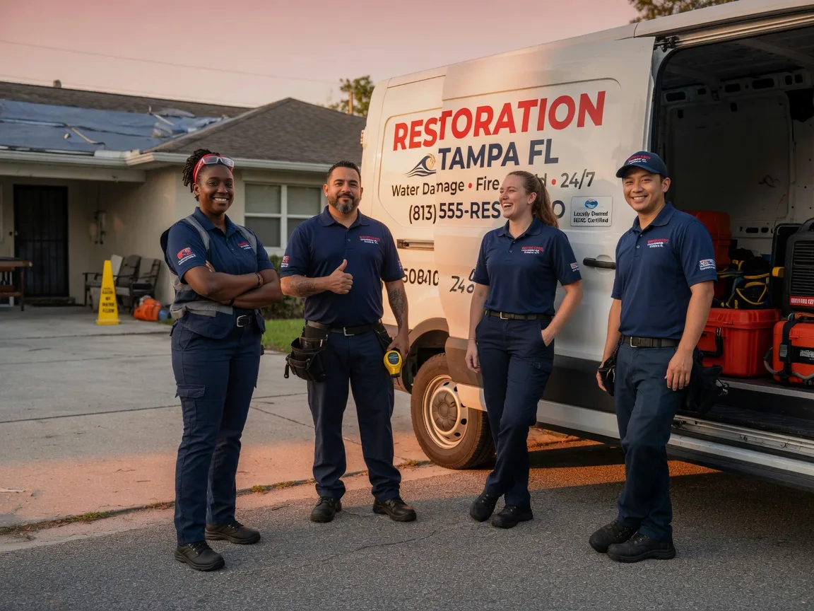 Water Damage Restoration company in Redbird, OK